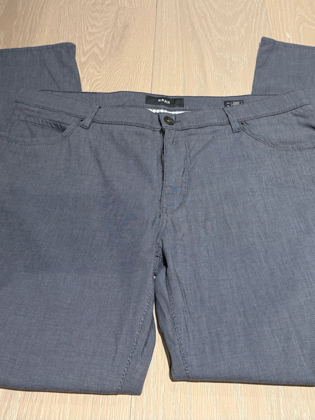 Brax Men's Slim Chinos In Slate Gray - Modern Tailored Fit
